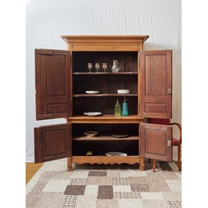 Buffet deux corps en pin n°1467