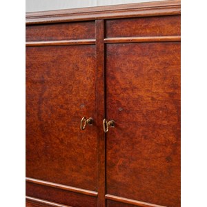 Buffet anglais en ronce de noyer n°1468