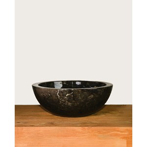 Dune - vasque à poser en marbre noir