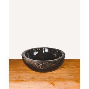 Dune - vasque à poser en marbre noir