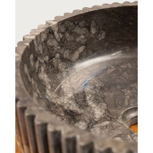 Nuit - vasque  marbre noir