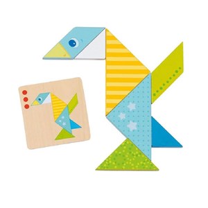 L'univers coloré du tangram