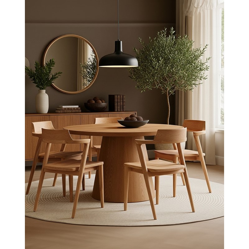 Uniqka - Osaka - lot de 2 chaise osaka en teck massif