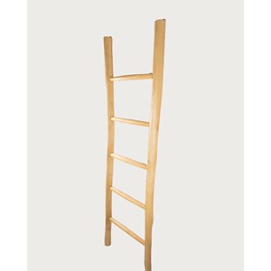 Sumba - échelle de salle de bain en bois de bambou 150 cm