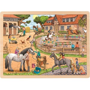Puzzle centre équestre
