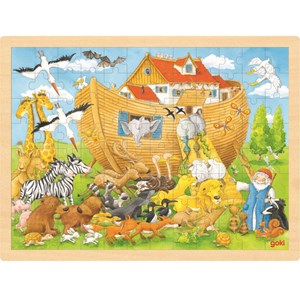 Puzzle entrée dans l'arche de noé