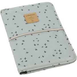 Pochette de change casual menthe florale
