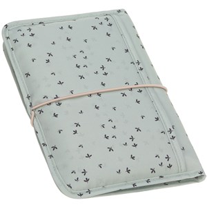 Pochette de change casual menthe florale