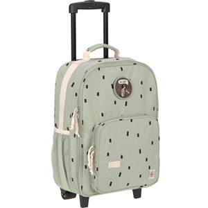 Valise à roulettes happy prints olive clair