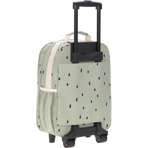 Valise à roulettes happy prints olive clair