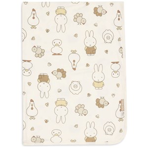 Couverture en jersey miffy family farm (75 x 100 cm)