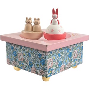 Boîte à musique dancing maman lapin et souris