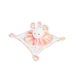 Doudou souris plat 20cm - les chouchoux