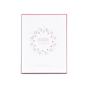 Doudou souris plat 20cm - les chouchoux