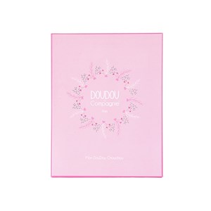 Doudou chat plat 20cm - les chouchoux