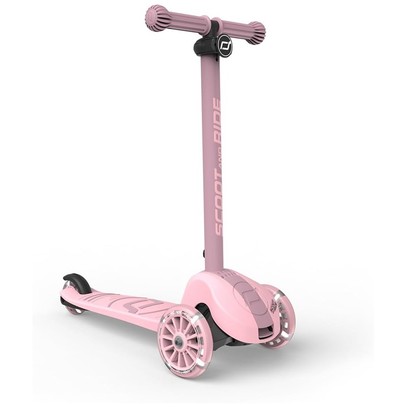 Trottinette scoot and ride marron