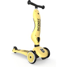 Trottinette scoot and ride jaune