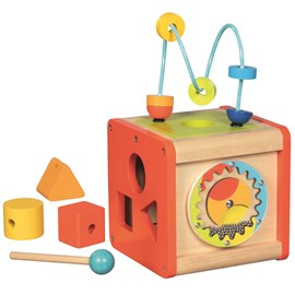 Cube de motricité et d'activités music