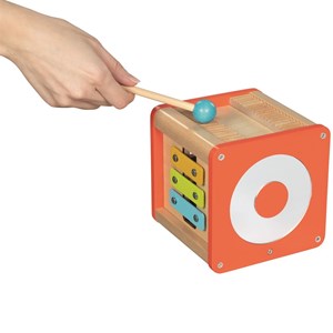 Cube de motricité et d'activités music
