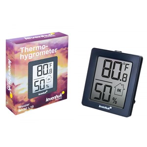 Thermohygromètre levenhuk noir