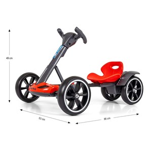 Kart électrique bolt rouge