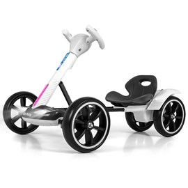 Kart électrique bolt blanc