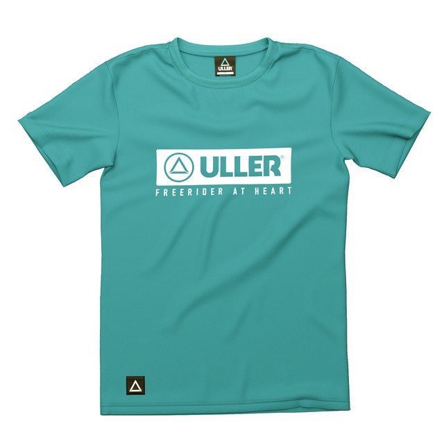 T-shirt sport enfant coton respirant uller classic bleu