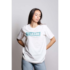 T-shirt sport enfant coton respirant uller classic blanc