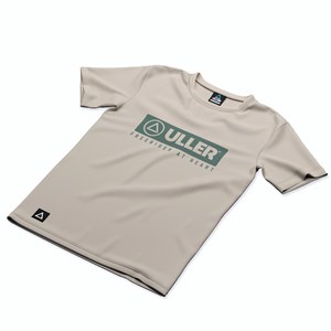 T-shirt sport enfant coton respirant uller classic beige