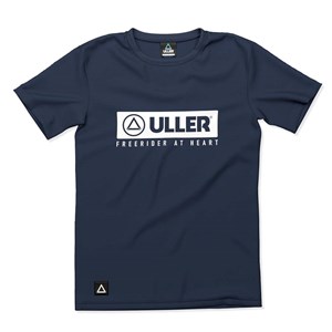 T-shirt sport enfant coton respirant uller classic bleu marine