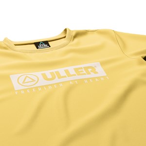 T-shirt sport unisexe coton respirant uller classic jaune