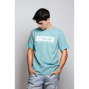 T-shirt sport unisexe coton respirant uller classic bleu