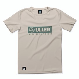 T-shirt sport unisexe coton respirant uller classic beige