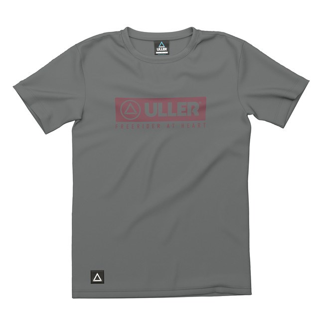 Uller - T-shirt sport unisexe coton respirant uller classic gris