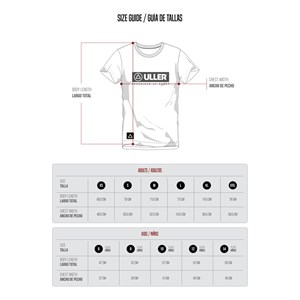 T-shirt sport unisexe coton respirant uller classic gris