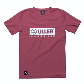 T-shirt sport unisexe coton respirant uller classic rouge
