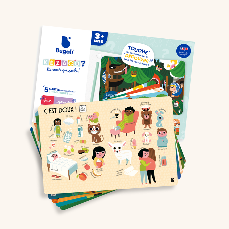Bugali - pack cartes interactives +3