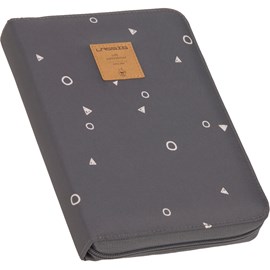 Protège carnet de santé casual universe anthracite