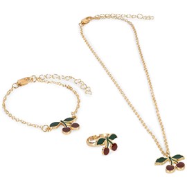 Parure de bijoux enfant cherry