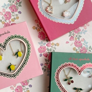 Parure de bijoux enfant cherry