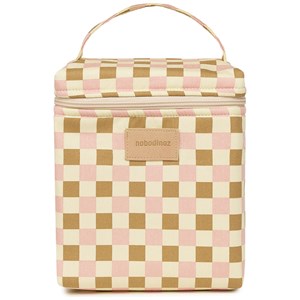 Sac isotherme pour biberon et déjeuner yellow pink mosaic hyde park