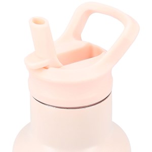 Gourde cœurs rose (350 ml)
