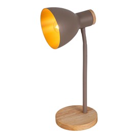 Lampe de bureau marie - marron