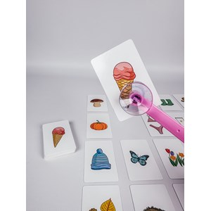 Jeu educatif apprentissage du vocabulaire des saisons : distracto les saisons
