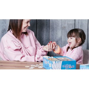 Jeu éducatif, jeu de tri, vocabulaire : case tes jetons niveau 2