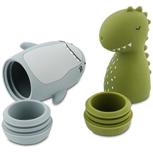 Jouets de bain aspergeur mr. Shark et mr. Dino