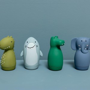Jouets de bain aspergeur mr. Shark et mr. Dino
