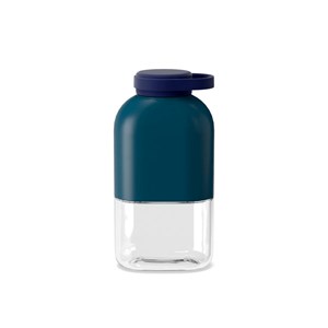 Gourde &nbsp;slim&nbsp; en tritan 350 ml - blue abyss &nbsp; midnight blue