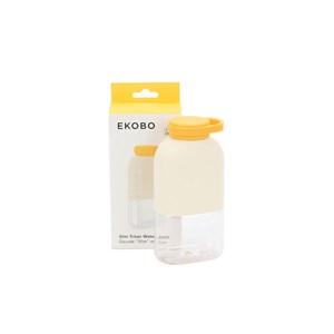 Gourde &nbsp;slim&nbsp; en tritan 350 ml - ivory &nbsp; mimosa