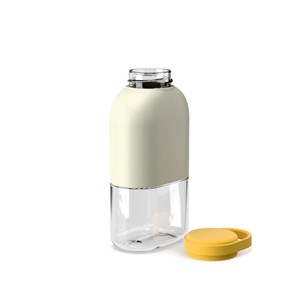 Gourde &nbsp;slim&nbsp; en tritan 350 ml - ivory &nbsp; mimosa